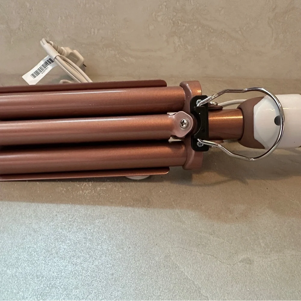 Conair Double Ceramic 3 Barrel Curling Iron, Hair Waver, Create Beachy Waves